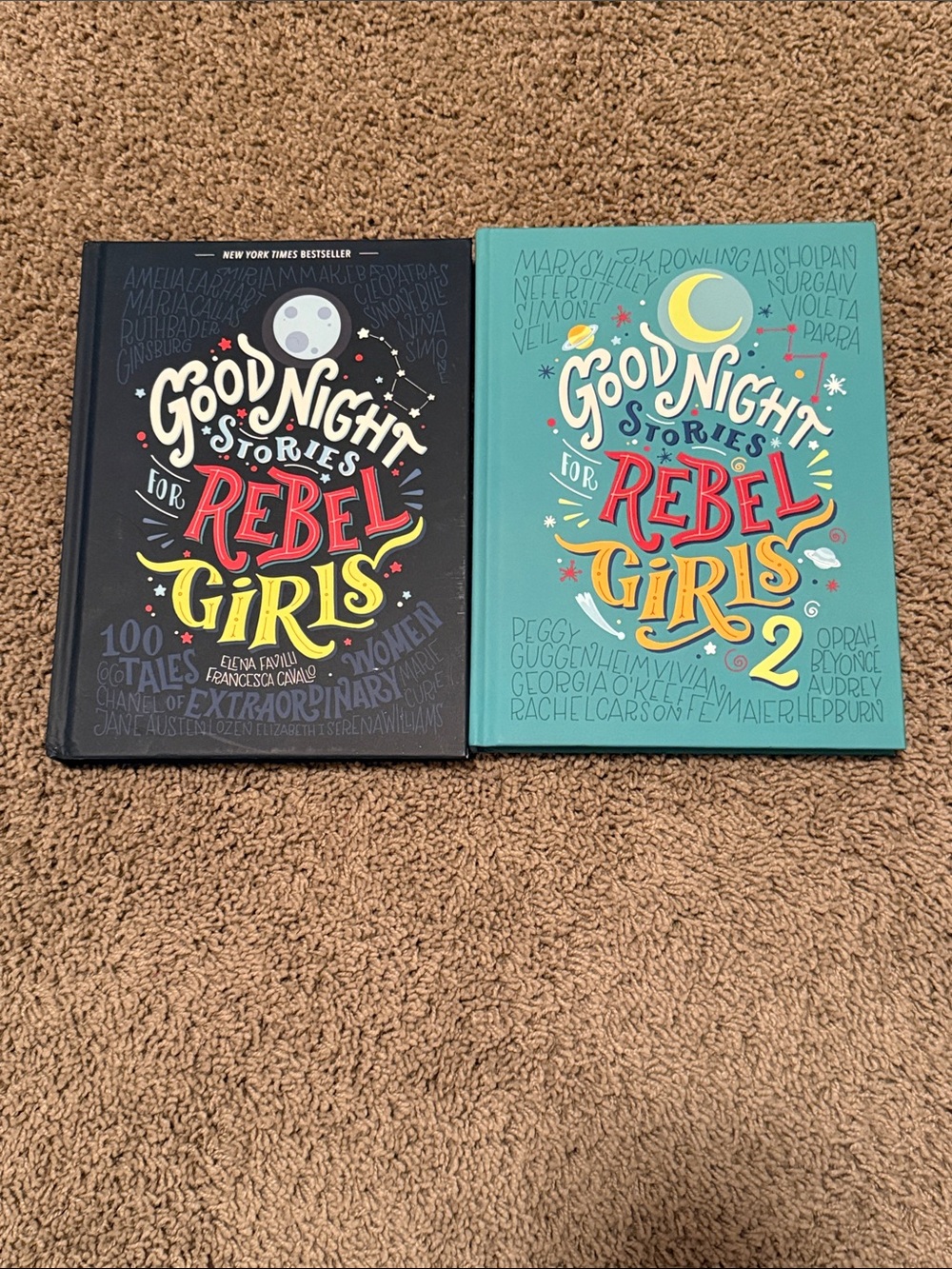⚡️Like-New⚡️Good Night Stories for Rebel Girls Hardcover Book Set
